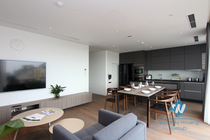 A brand new 2 bedroom apartment with lake view in To Ngoc Van, Tay Ho, Hanoi